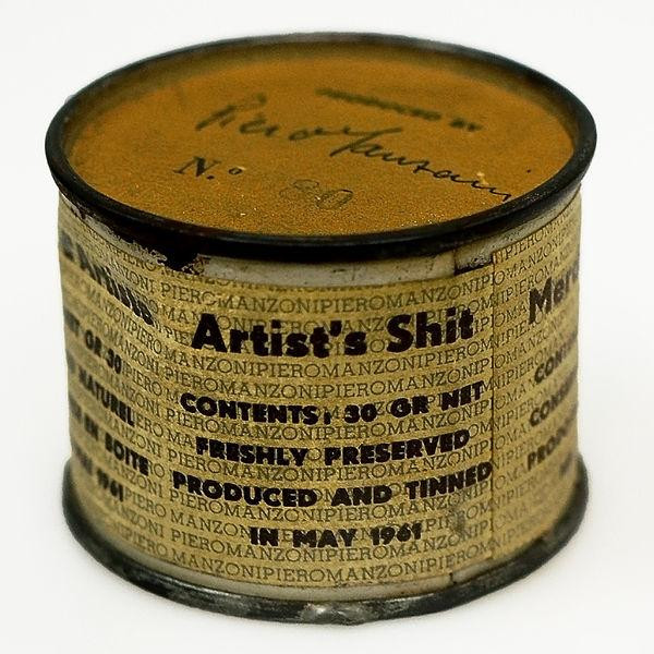 Artist's Shit, Pieor Manzoni (Foto: Wikimedia Commons)