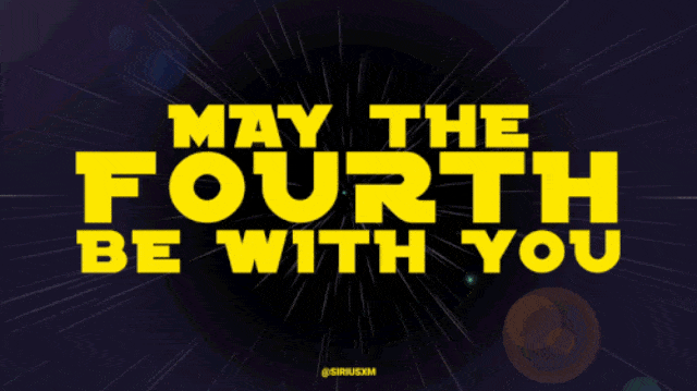 Star Wars - May The Fourth Be With You (Foto: SIRIUSXM.com via Giphy)