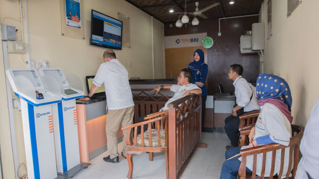 Teras BRI Pasar Sinabang. (Foto: Ridho Robby/kumparan)