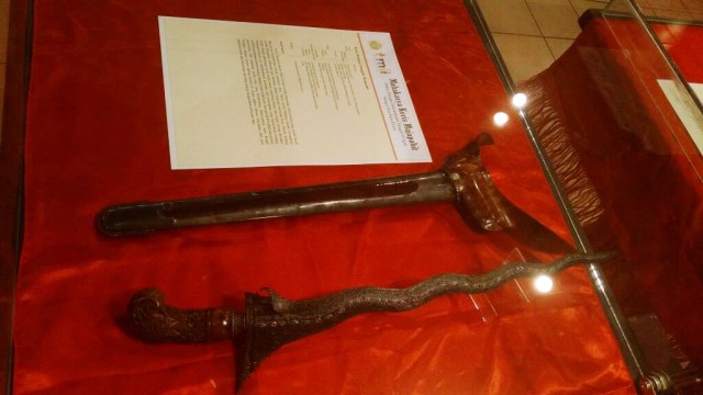 Mahakarya Keris Majapahit. (Foto: Aria Pradana/kumparan)