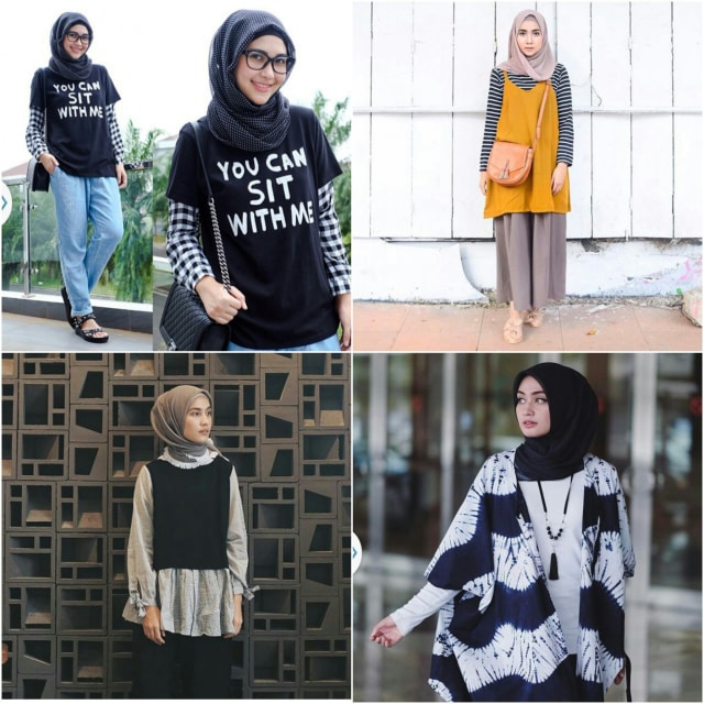 9 Ide Padu Padan Busana Inner Untuk Hijabers
