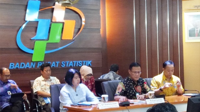 Konpers Pertumbuhan Ekonomi Kuartal I 2017 BPS (Foto: Nicha Muslimawati/kumparan)