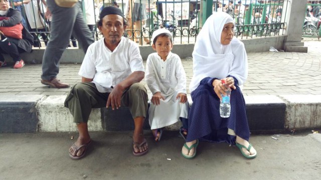 Sertakan anak pada aksi 55 (Foto: Anggi Dwiky/kumparan)
