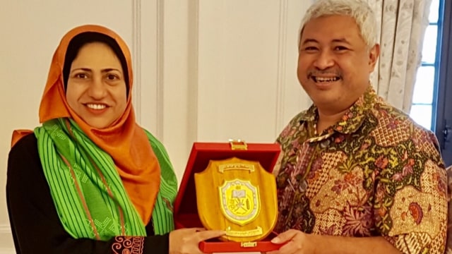 Warek Riset&Pascasarjana Sultan Qaboos University (Foto: Dok KBRI Muscat)