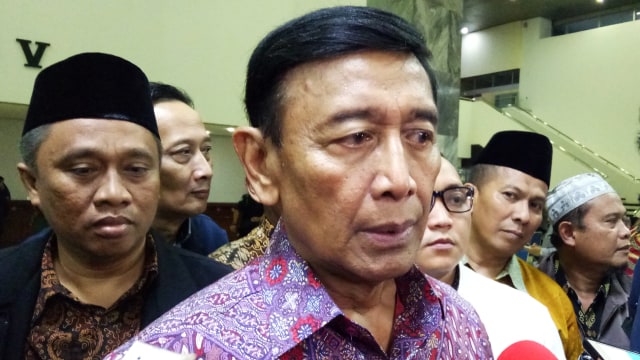 Wiranto di Nusantara V Gedung DPR. (Foto: Aprilandika Pratama/kumparan)