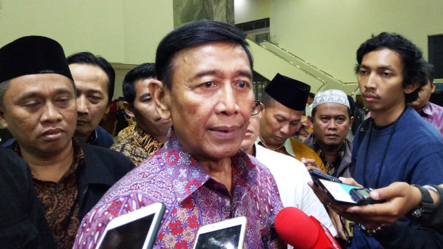 Wiranto di Nusantara V Gedung DPR (Foto: Aprilandika Pratama/kumparan)
