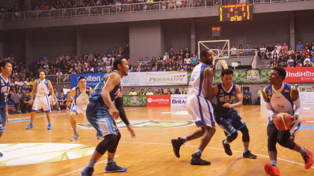 Tyreek Jewell motor serangan SM. (Foto: kumparan/Aditya Rizki Nugraha)