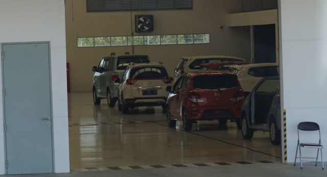 Honda BR-V di pusat RnD Daihatsu (Foto: Gesit Prayogi/kumparan.com)