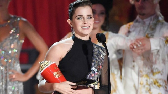 Emma Watson di MTV Awards 2017 Foto: Instagram/@baexsmijle 