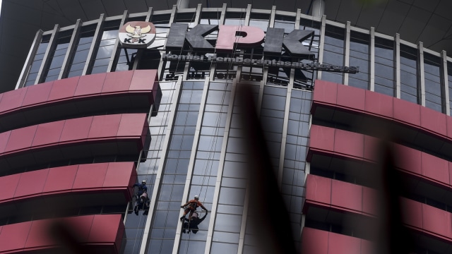 Gedung Merah Putih KPK. (Foto: Antara/Hafidz Mubarak A)