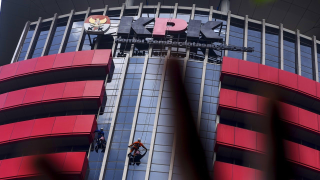 Gedung KPK (Foto: Antara/Hafidz Mubarak A)