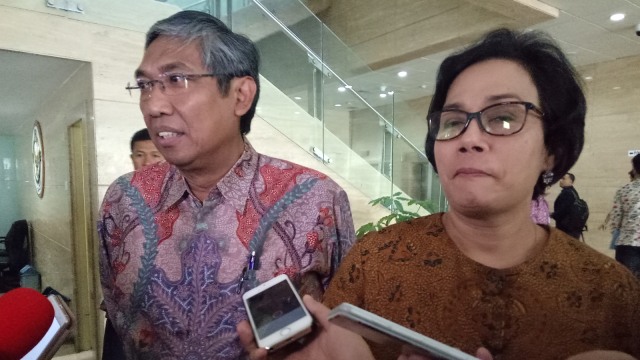 Wamenkeu Mardiasmo dan Menkeu Sri Mulyani (Foto: Nicha Muslimawati/kumparan)