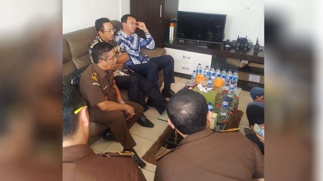 Ahok di LP Cipinang. (Foto: Istimewa)