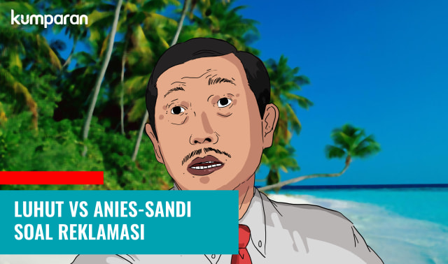 Luhut vs Anies Soal Reklamasi (Foto: Faisal Nu'man/kumparan)