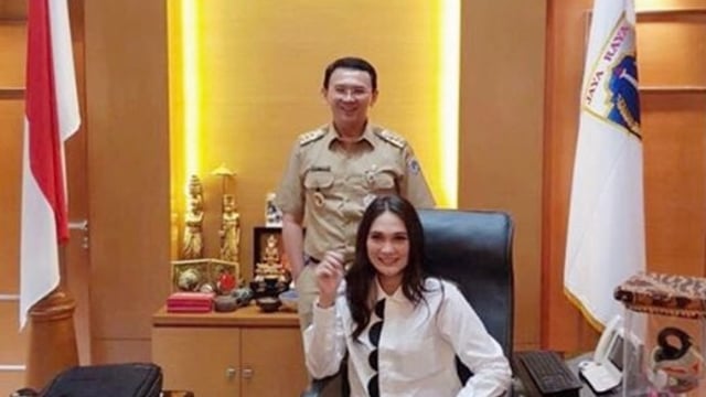 Ahok dan Luna Maya (Foto: Instagram/@lunamaya)