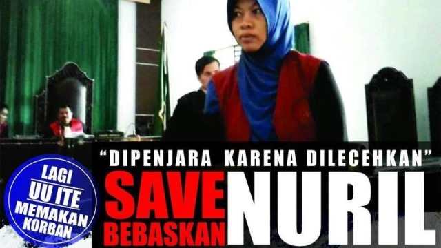 Petisi Save Ibu Nuril (Foto: change.org)