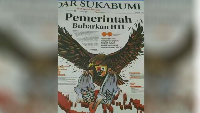 Pemberitaan koran Radar Sukabumi menuai protes. (Foto: Istimewa)