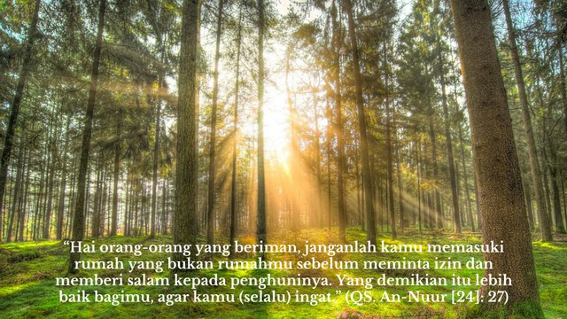 Adab Bertamu: Mengucapkan Salam dan Meminta Izin Masuk