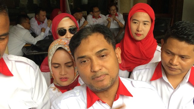 Habib Novel di konpers ACTA (Foto: Iqra Ardini/kumparan)