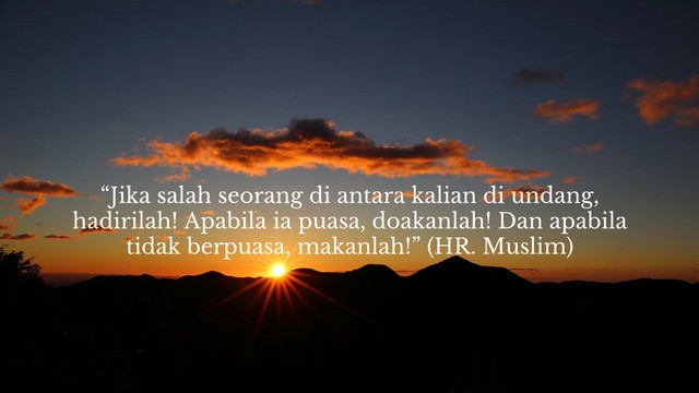 Apabila Kita Dalam Keadaan Berpuasa, Tetap Disunnahkan untuk Menghadiri ...