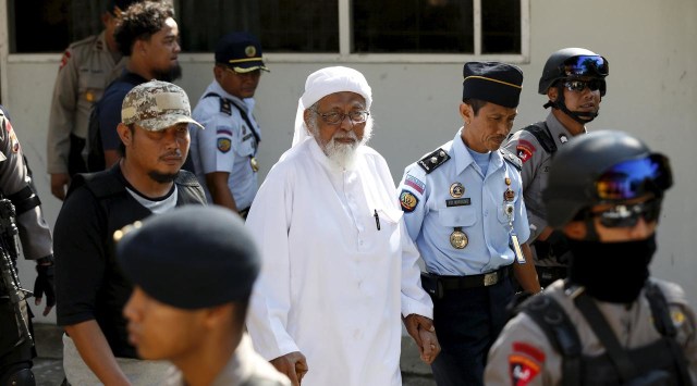 Abu Bakar Ba'asyir saat sidang PK tahun 2016 (Foto: Darren Whiteside/REUTERS)