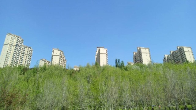 Keasrian Kota di Xinjiang. (Foto: Wisnu Prasetiyo/kumparan)