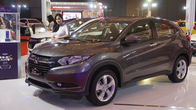 Mobil Honda di pameran GIIAS Makassar 2017  (Foto: Gesit Prayogi/kumparan)