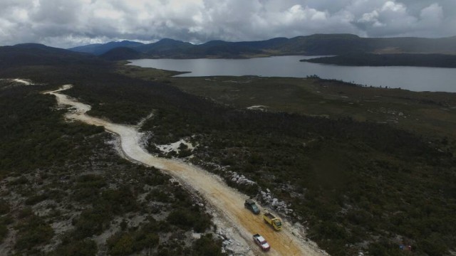 Jalan Trans Papua yang dijajal Jokowi dengan trail (Foto: Dok. Kementerian PU)