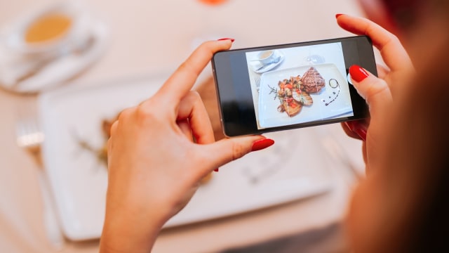 Trik jitu memotret makanan (Foto: Thinkstock)