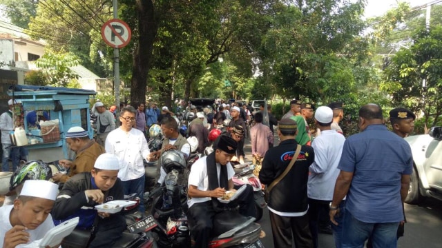 Kondisi lalu lintas di depan Komnas HAM (Foto: Aria Pradana/kumparan)