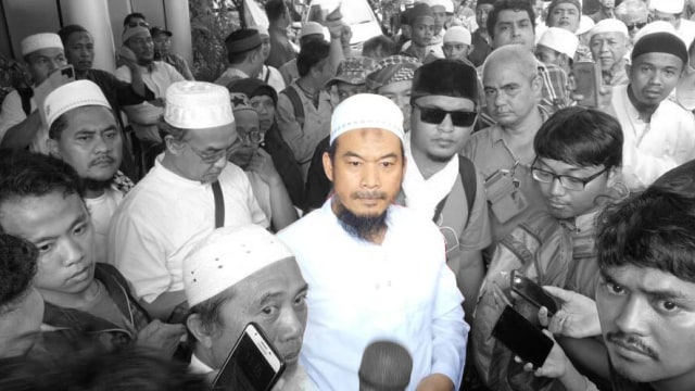 Ketua Presidium Alumni 212, Ansufri Idrus Sambo (Foto: Aria Pradana/kumparan)