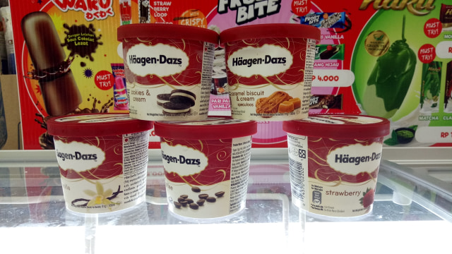 Es krim Haagen Dazs asal Prancis (Foto: Ela Nurlaela/kumparan)