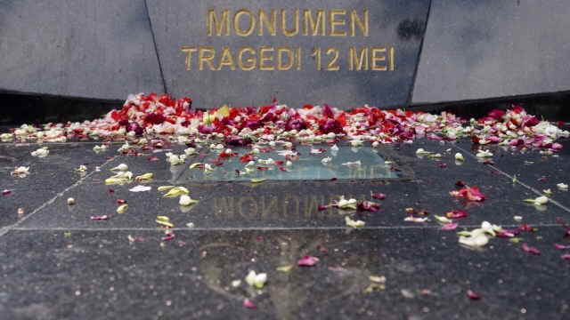 Peringatan tragedi 12 Mei. (Foto: Fanny Kusumawardhani/kumparan)