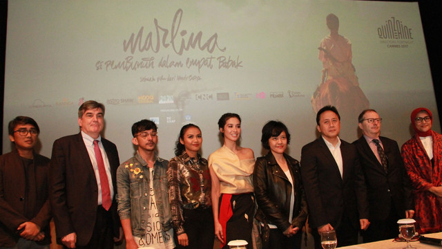 Pemain Film Marlina (Foto: Munady)
