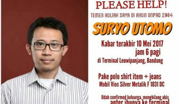 Dosen ITB Suryo Utomo (Foto: Media sosial)