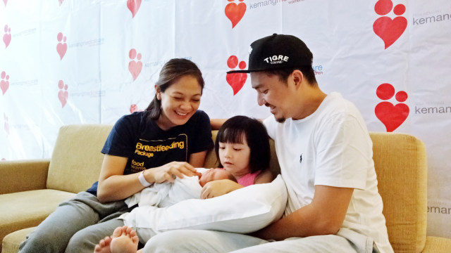 Ananda Omesh dan Dian Ayu sambut anak kedua (Foto: Prabarini Kartika/kumparan)