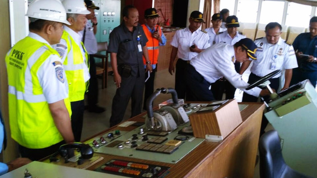 Kemenhub Periksa Kelaikan Kapal Jelang Lebaran (Foto: Dok. Kemenhub)