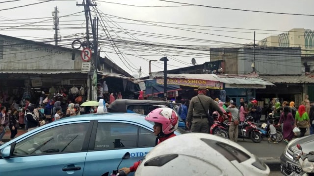 Penertiban kawasan Pasar Tanah Abang (Foto: Nadia Riso/kumparan)