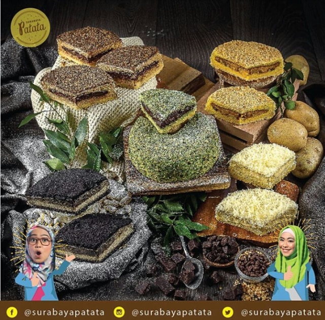 Ikutan Bisnis Kue Oleh-Oleh, Hari Ini Oki Setiana Dewi Dan Ria Ricis Resmikan Surabaya Patata (4)