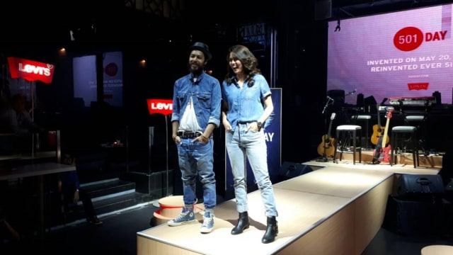 Fashion show Levi's jeans (Foto: Andari Novianti/kumparan)