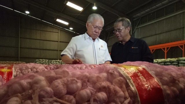 Mendag dan Bulo pada gerakan stabilisasi pangan (Foto: Novan Nurul Alam/kumparan)