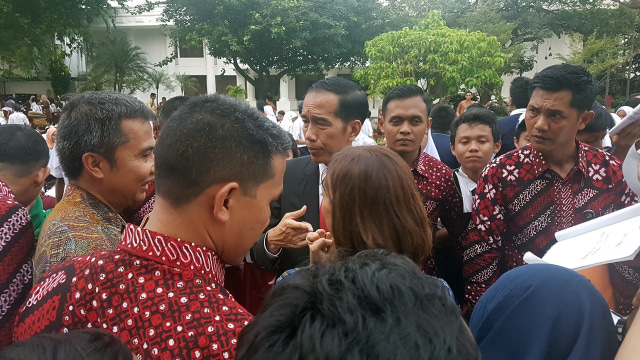Perayaan Hari Buku di Istana Merdeka (Foto: Yudhistira Amran/kumparan)