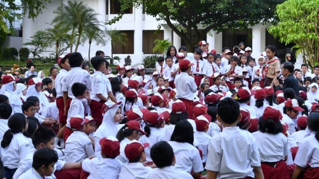 Ilustrasi siswa SD Foto: Dok. Biro Sespres