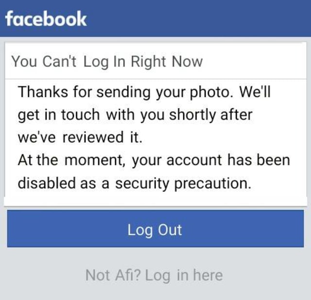 Pesan dari Facebook (Foto: Dok. Afi)