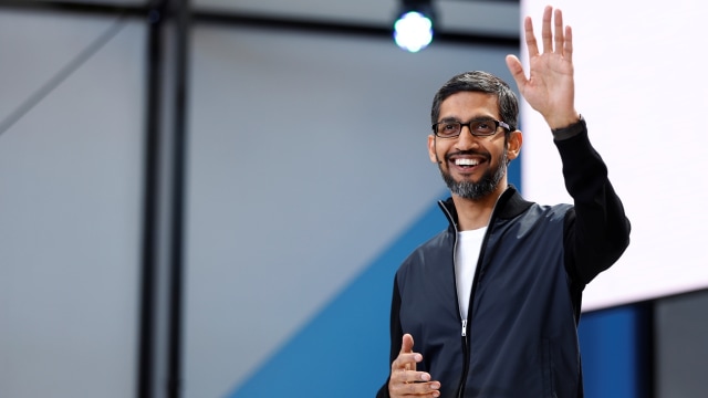 CEO Google, Sundar Pichai. (Foto: Stephen Lam/Reuters)