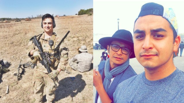 Andi /rif dan anaknya, Jordan Norkett. (Foto: Instagram @jordannorkett)