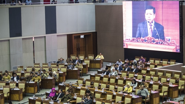 Pembukaan Sidang Paripurna DPR  (Foto: Agung Rajasa/Antara)