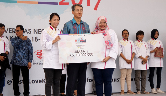 Pemenang pertama Hansik Contest. (Foto: Niken Nurani/kumparan)