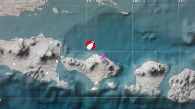Gempa di Bali (Foto: Dok. BMKG)