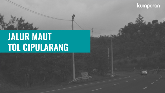 Jalur maut Tol Cipularang (Foto: Faisal Nu'man/kumparan)